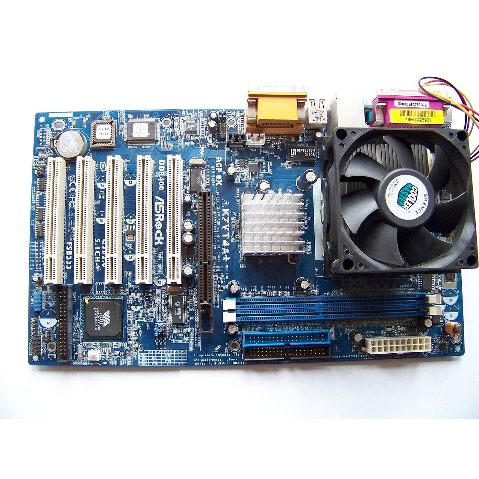 Материнская плата ASRock K7VT4A+ — фото 1